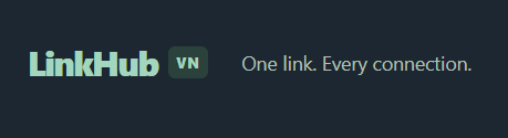 LinkHub VN · Không gian của bạn logo